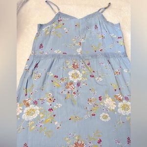 Art Class by Target girls blue floral dress 10/12